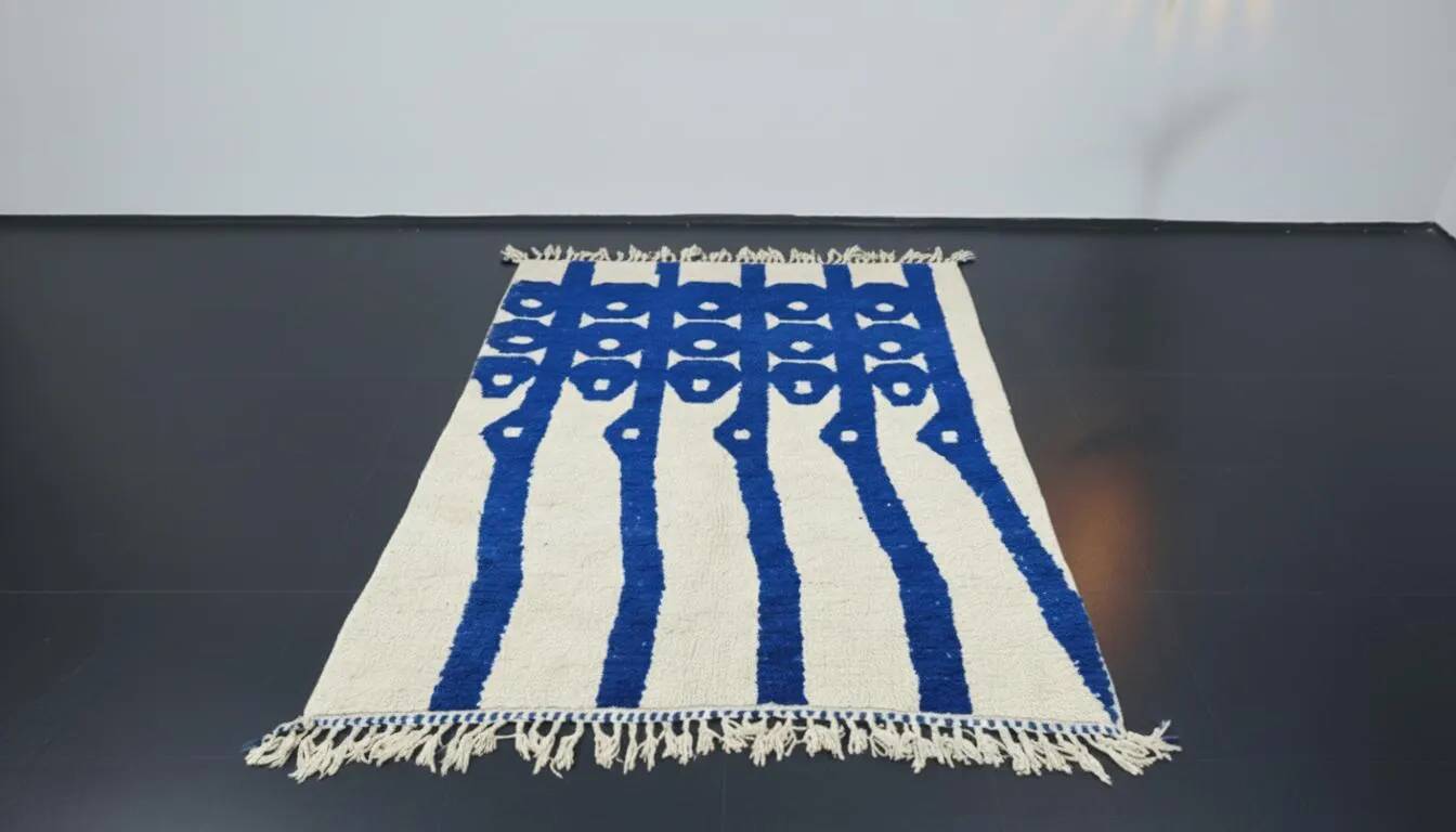 Handmade Berber artisan rug 3x2 m