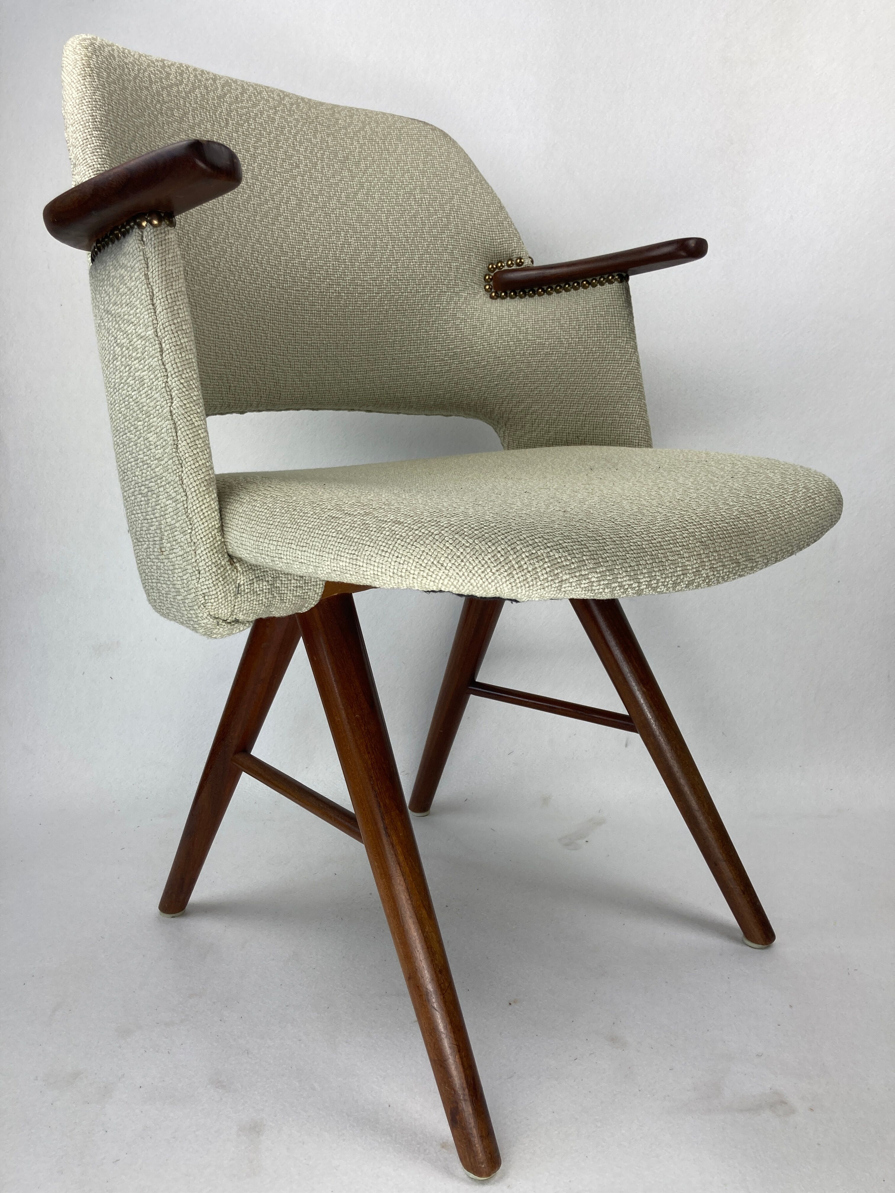 Set of 4 midcentury FT30 dining chairs by Cees Braakman for Pastoe, Dutch 1950s