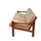 Rare vintage Danish designer three-seater sofa by Niels Bach, 1960s