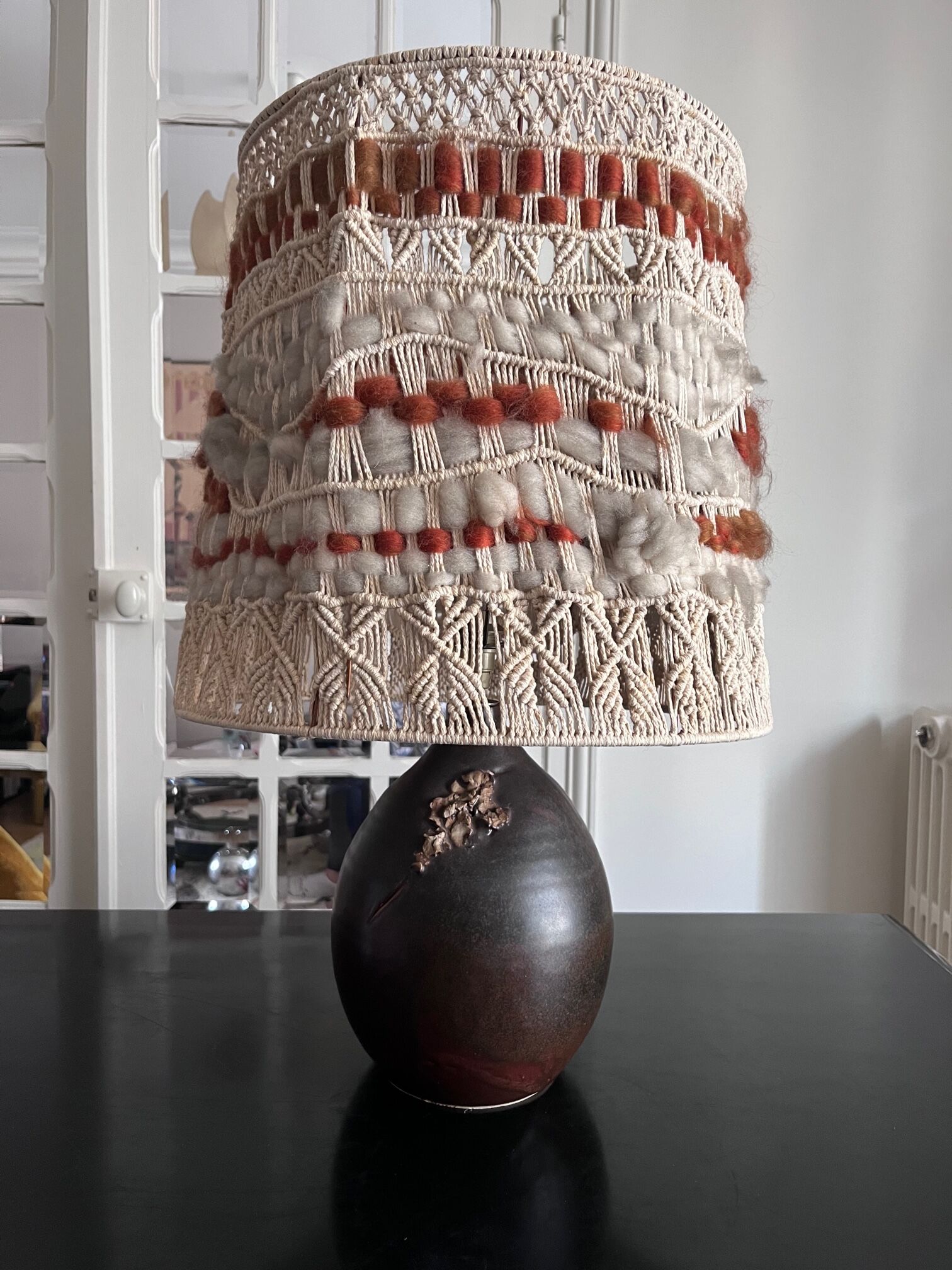Lampe en céramique 1970