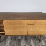 Vintage Wooden Sideboard by Frantisek Mezulanik, 1960