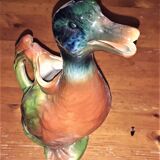 Saint Clément Earthenware Pitcher, Carafe, water pot, duck, Calais