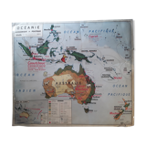 Old map of geography