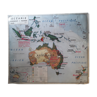 Old map of geography