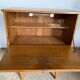 Scandinavian office secretary in vintage teak 50s