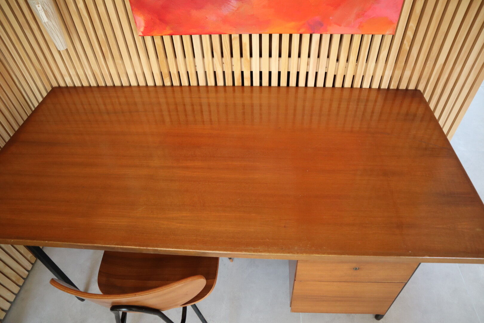 Scandinavian desk and chair