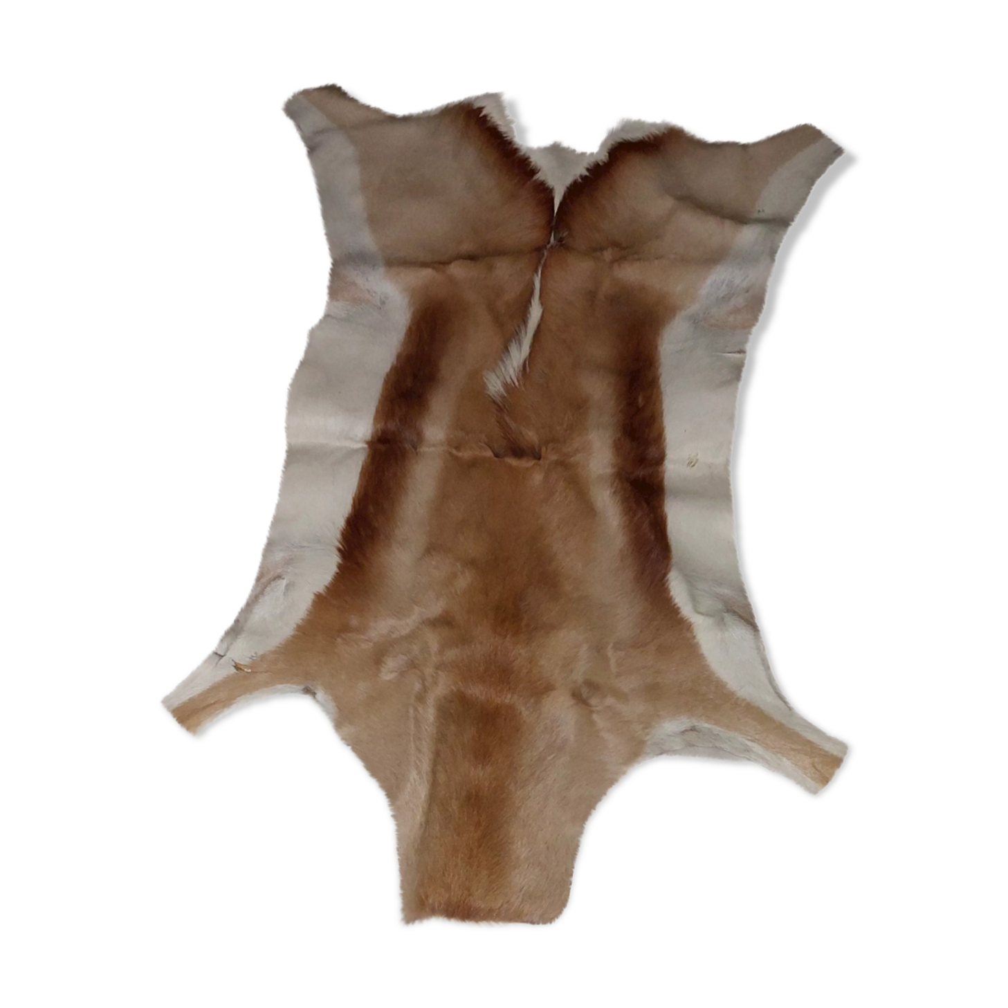 Used natural African animal skin rug (70x100cm)
