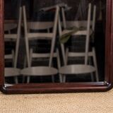 Large Vintage Danish Rosewood Mirror model 206 by Aksel Kjersgaard.