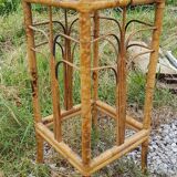 Vintage rattan selette