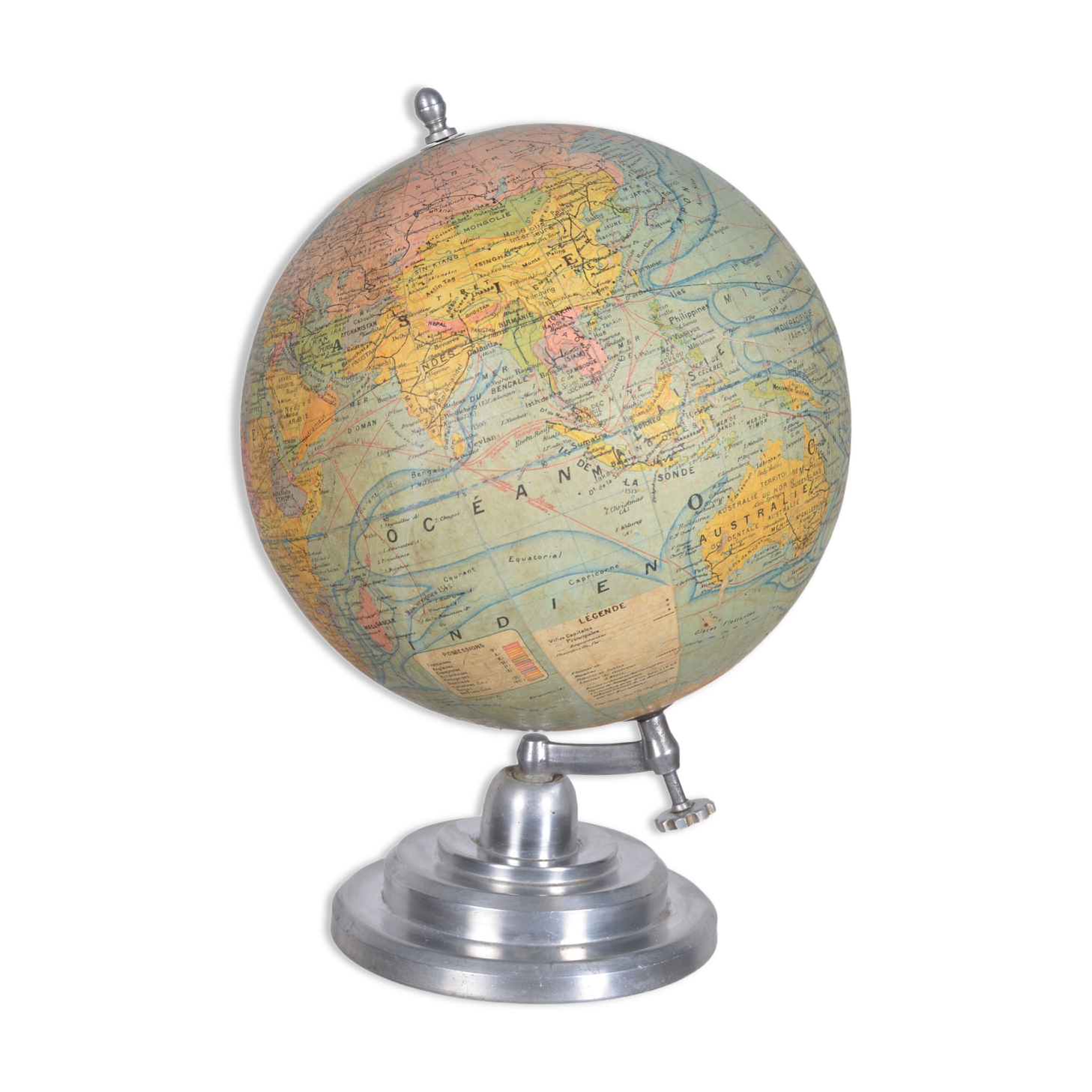 Globe terrestre Grand Barrere & Thomas