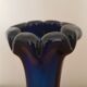 Soliflore bleu vintage