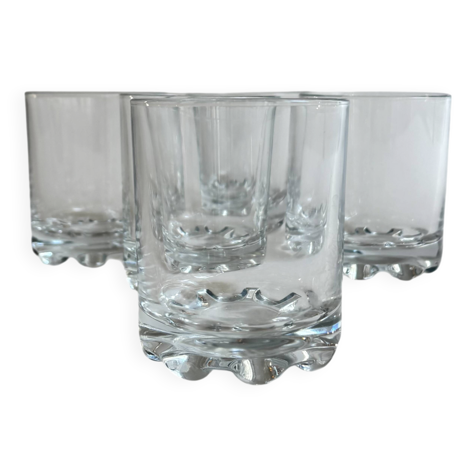 Set of 5 whisky glasses