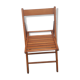 Chaise pliante vintage en bois