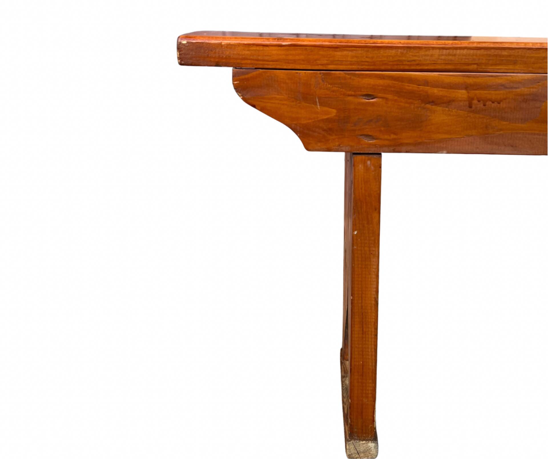 2 solid wood benches - farmhouse benches