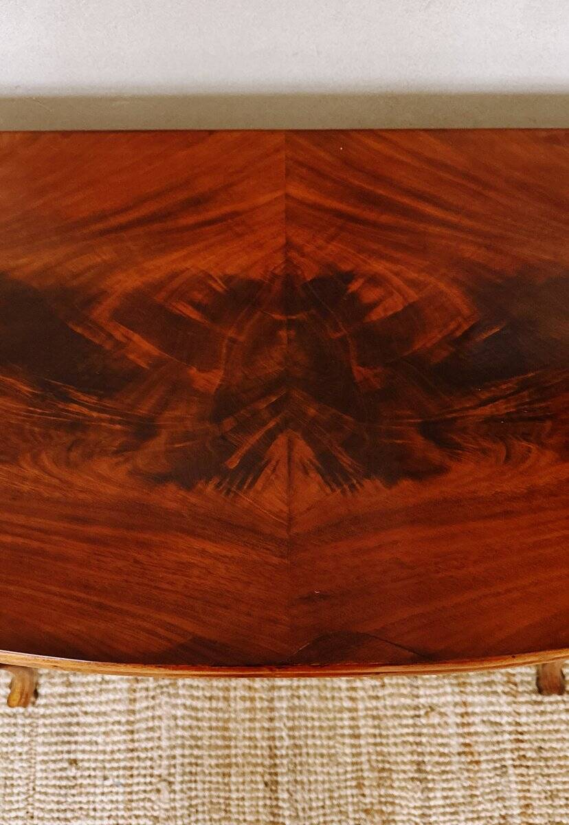 Table de jeu en acajou Louis Philippe