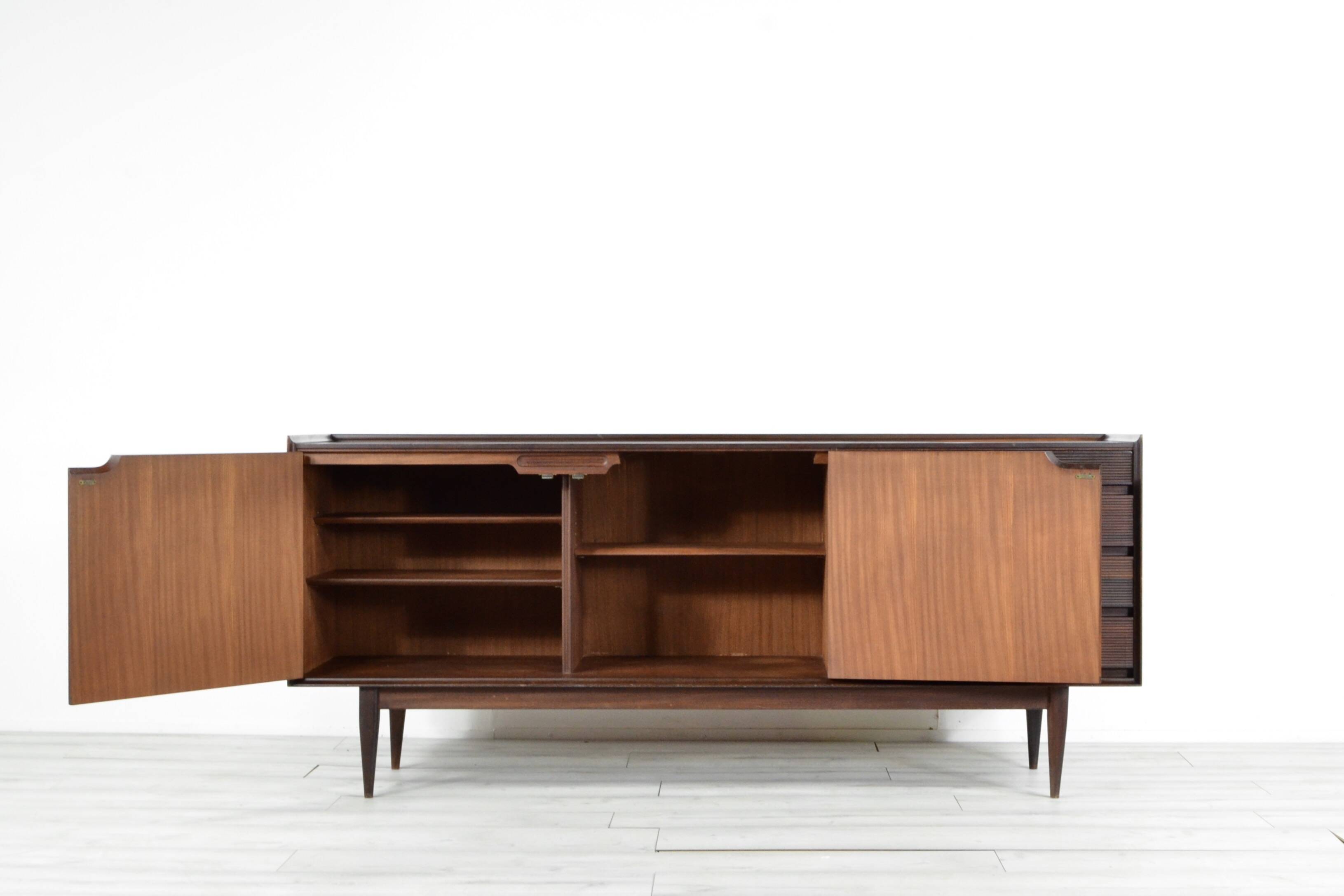Midcentury Richard Hornby Heal's Sideboard / Long John In Stunning Afromosi
