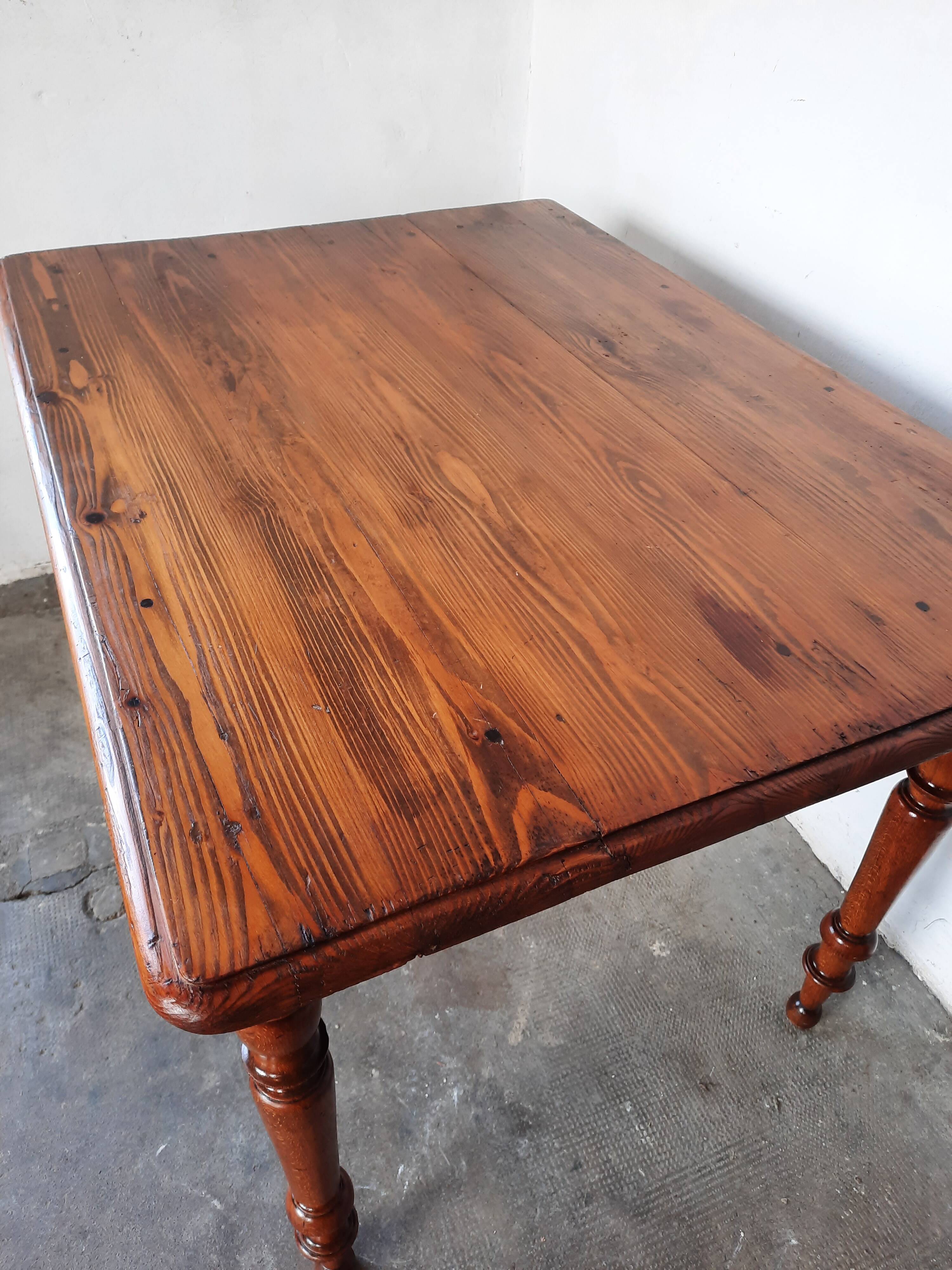 Fir farm table or Louis Philippe desk 103x75