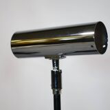 Luminaires murales space age en chrome pour le personnel, ensemble de 2, années 1970