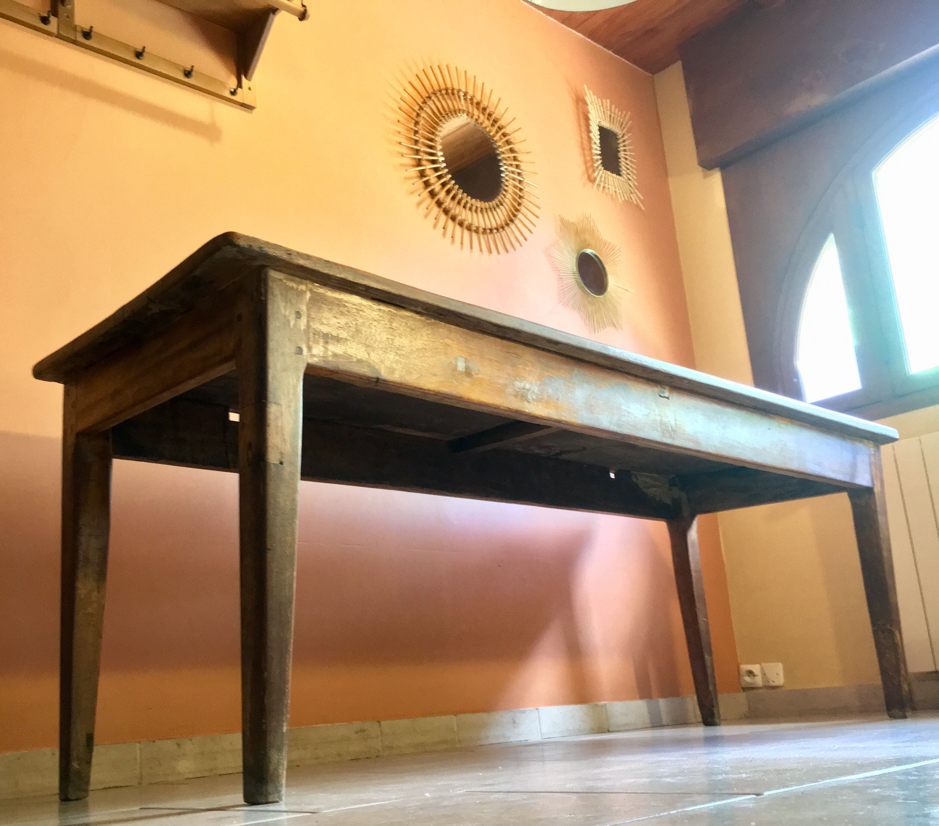 Table de ferme 2m