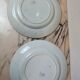 Lot de 2 plats ronds Lunéville Sébastopol Aux Lions de Faïence