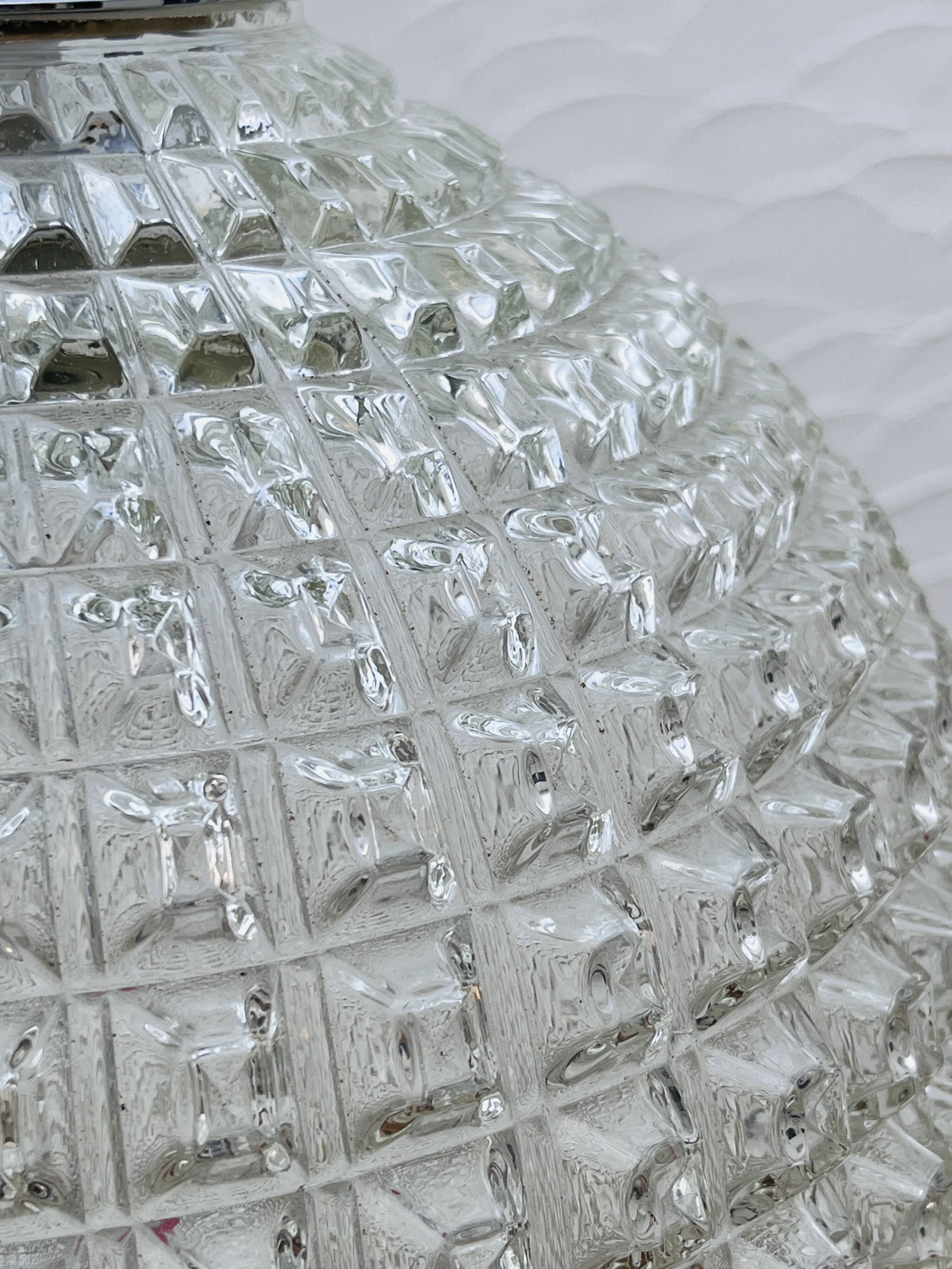 Holophane-style pendant lights