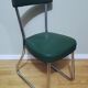 Industrial office chair called "sleigh" chair