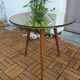 Table miroir tripode