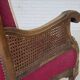 1930s, Danish armchair, furniture velour, ash wood.