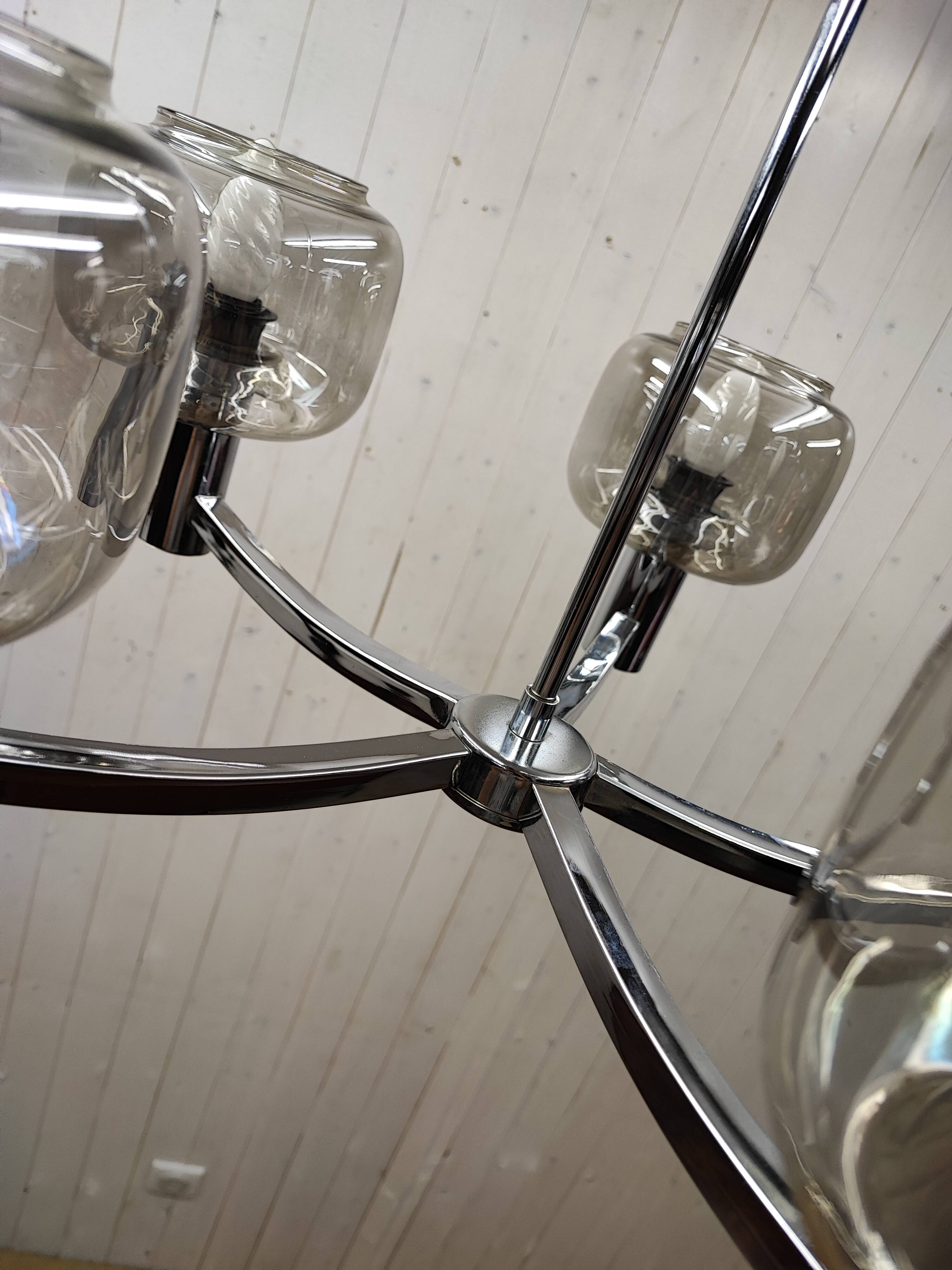 Space age chandelier See Delmas