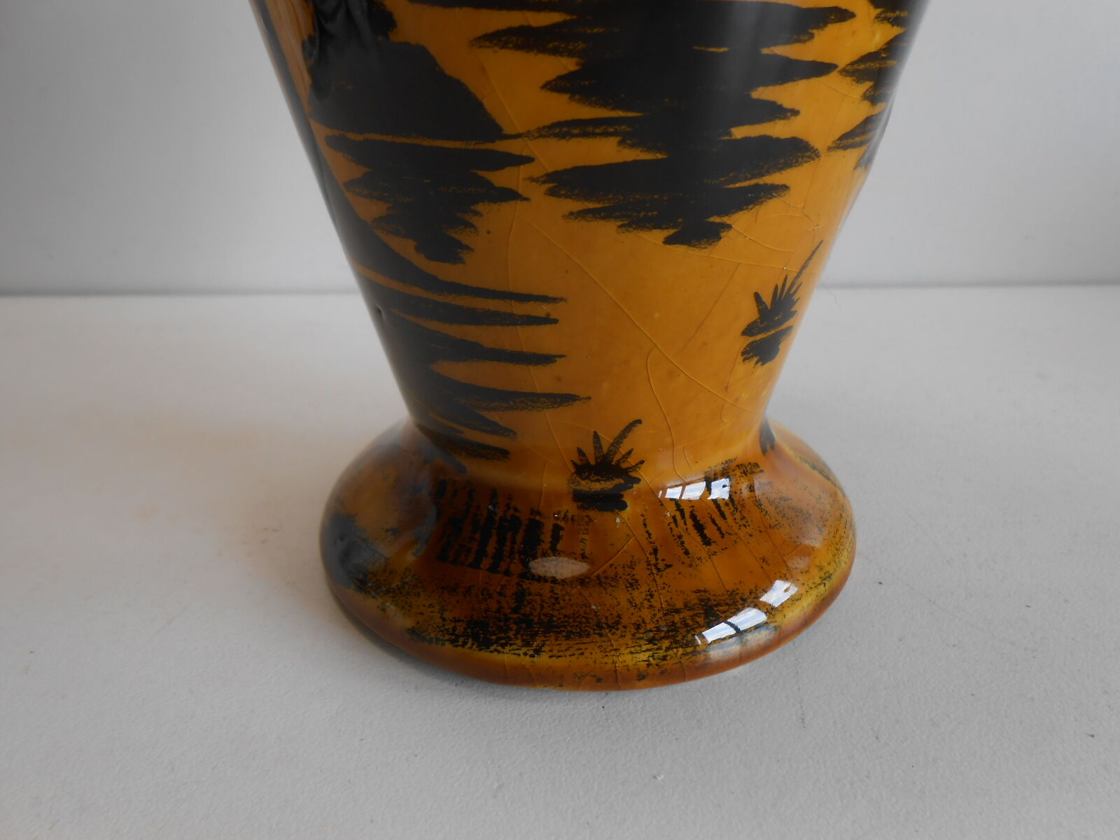 Vase art deco a l'elan orchies