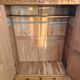 Armoire ancienne , meuble penderie vintage