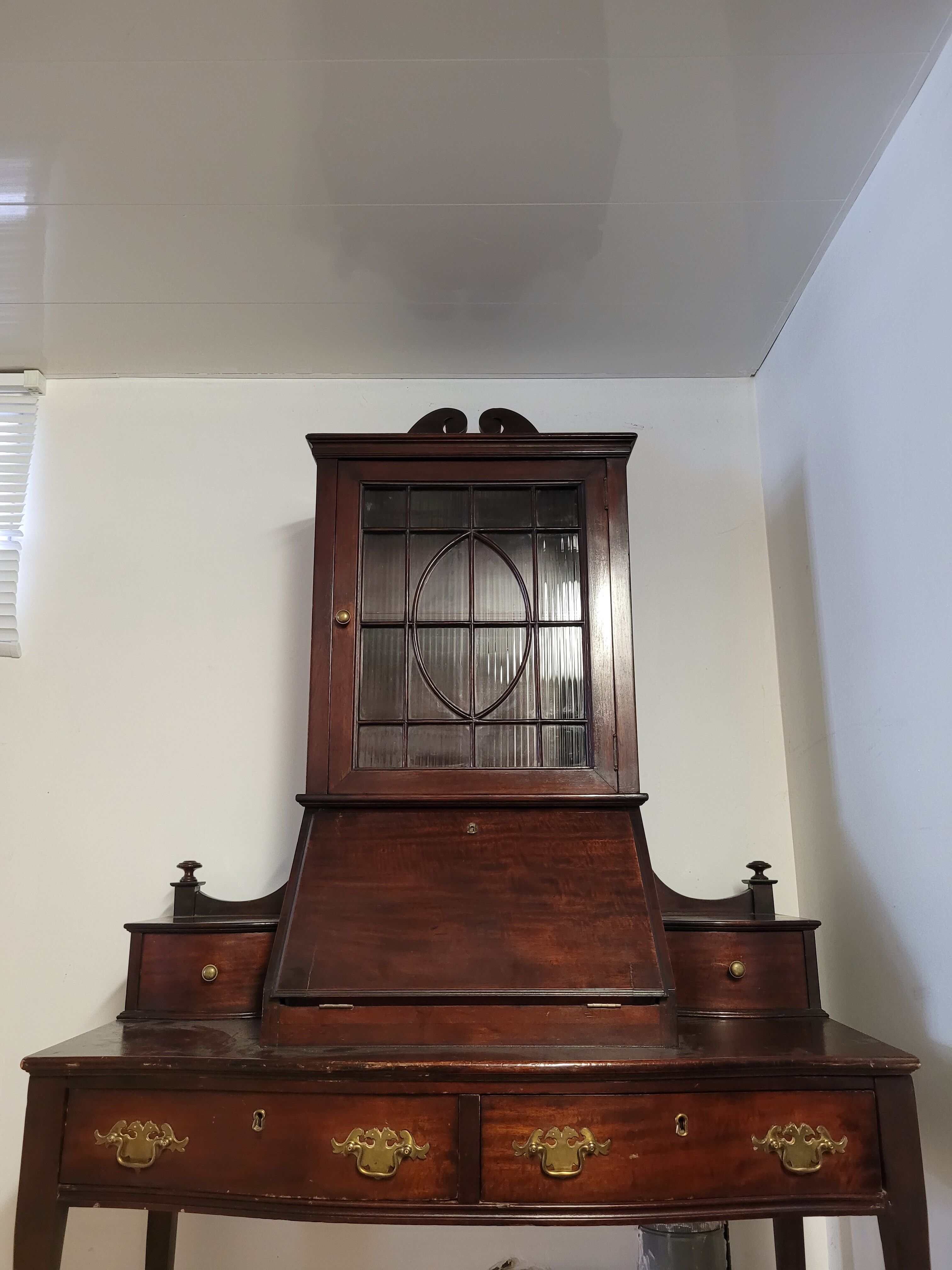 Bureau à gradin de style nord américain fin XIXème siècle