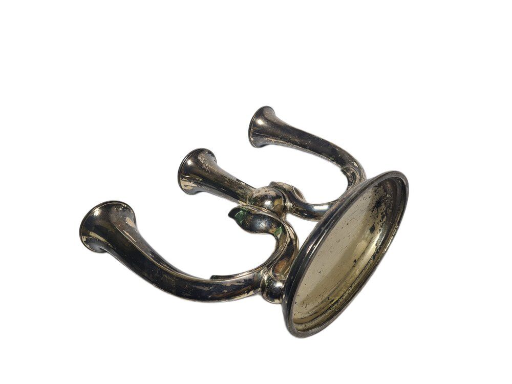 Art Deco three-armed candleholder, Germany, 1950s