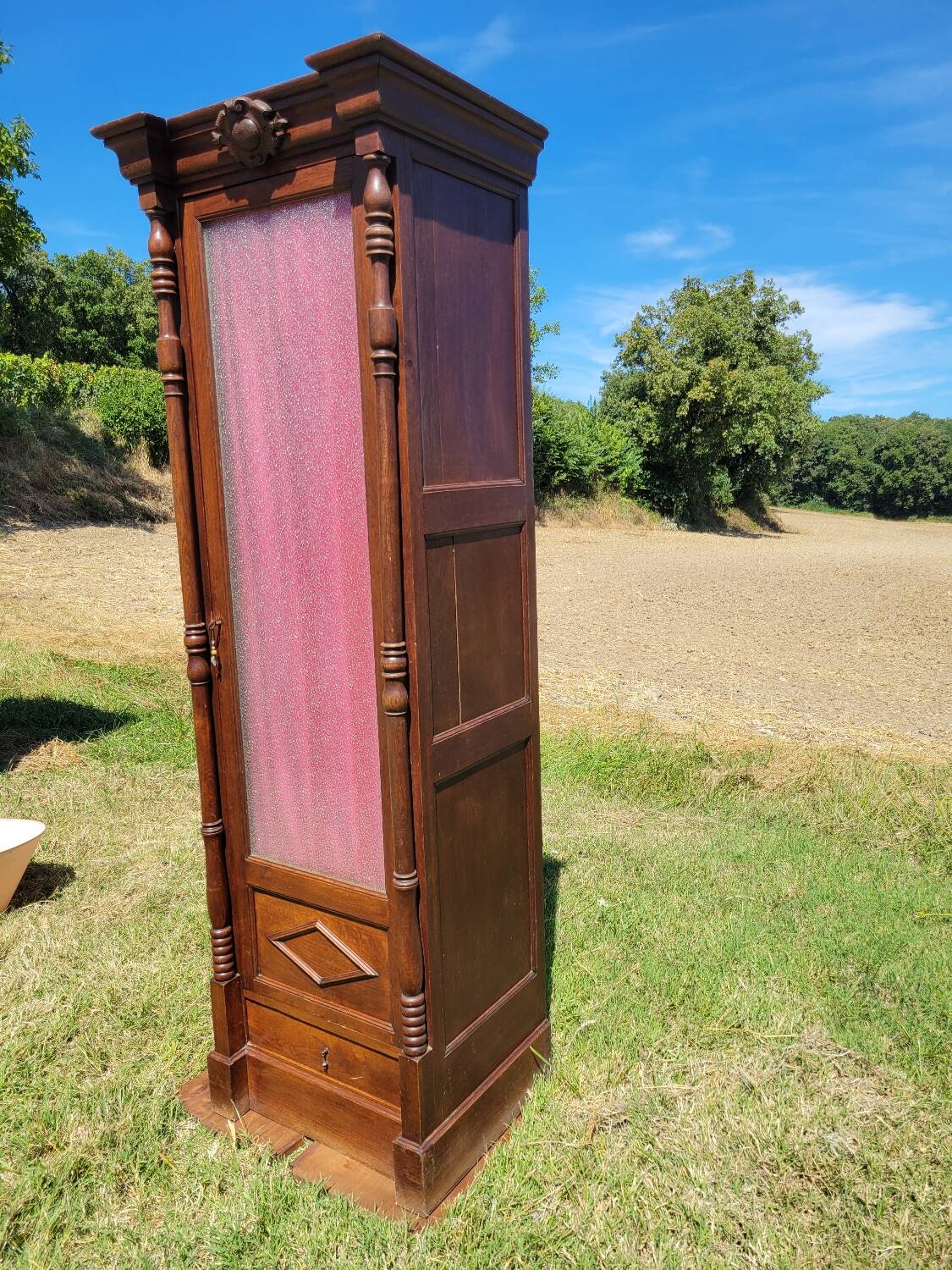 Armoire vitrée 1 porte