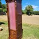 Glass cabinet with 1 door
