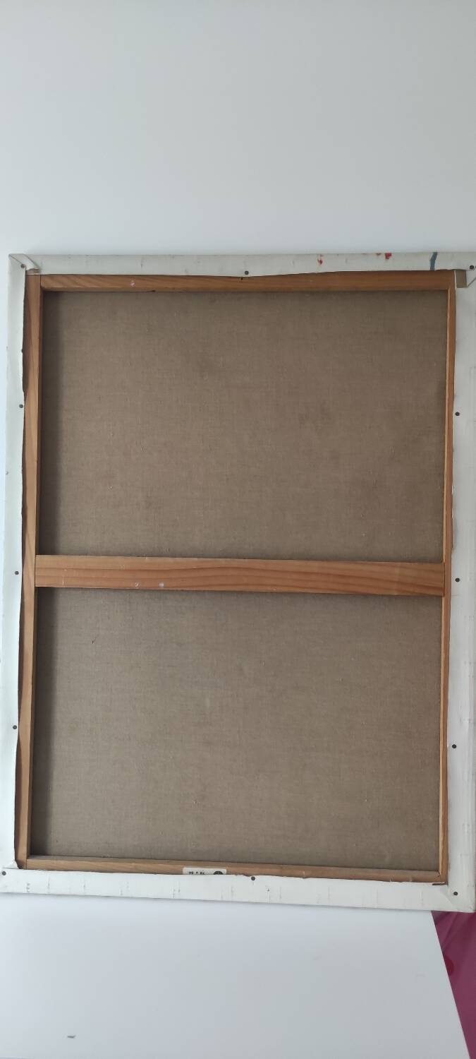 Oil on canvas signed