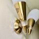 Double cone wall lamp plexiglas 1950