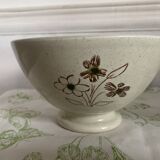 Set of 2 large Sarreguemines bowls - Vintage