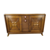 Brutalist art deco sideboard