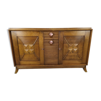 Brutalist art deco sideboard