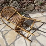 Pair of chairs rattan