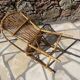 Paire de chaises rotin