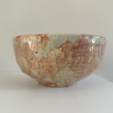 Large handmade stoneware bowl - unique piece