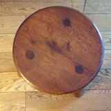 Vintage tripod stool in solid wood