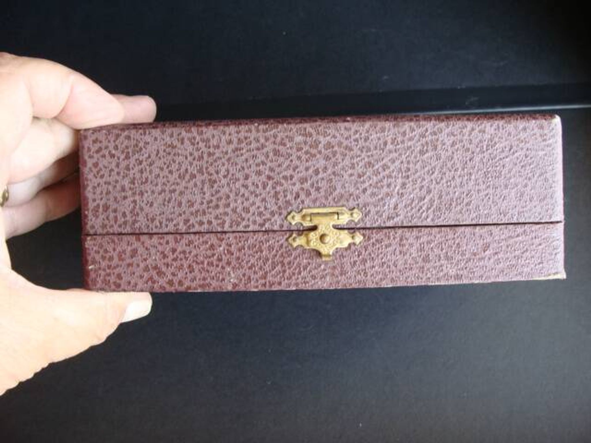 Vintage Keramos Sèvres salt cellars in their case