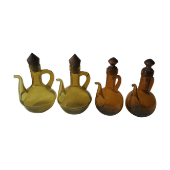 Carafons en verre soufflé carafe à vin déco cave viticulture cuisine