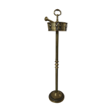 Bronze ashtray on foot