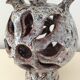 Vallauris lamp from the 60s in openwork ceramic