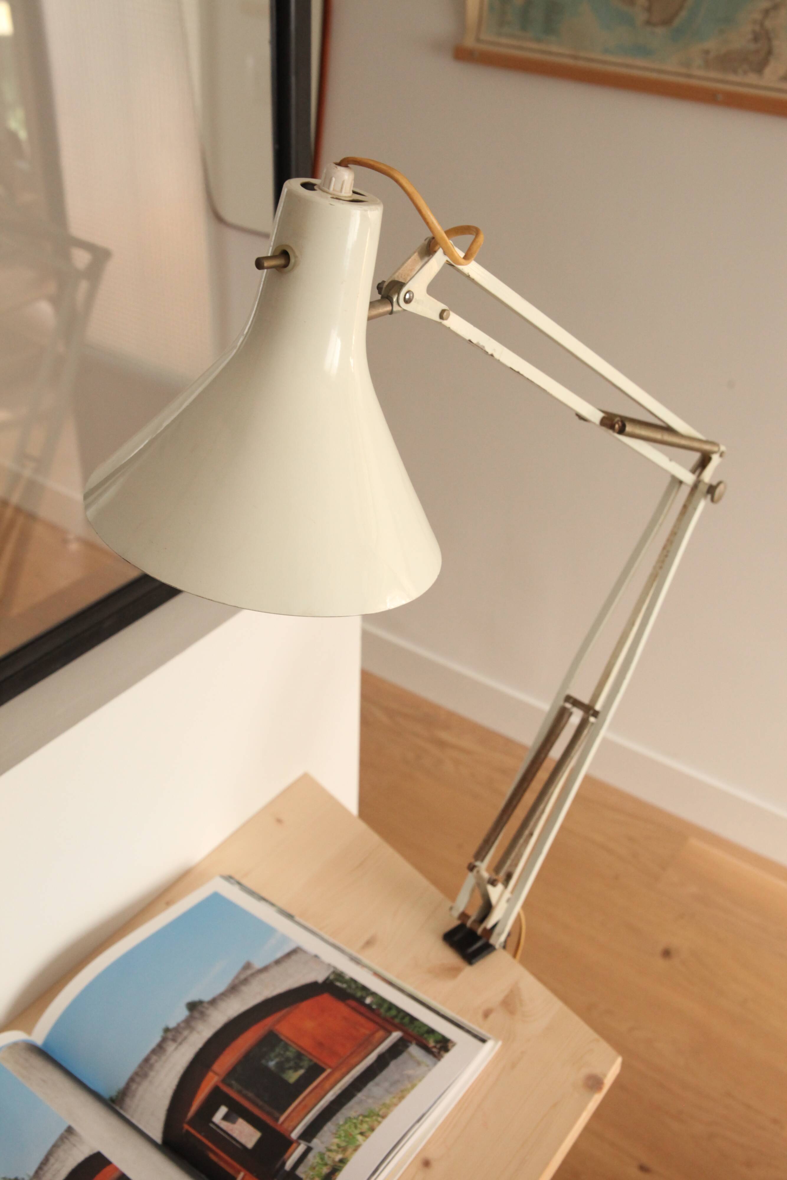 White architect lamp Luxo Lamp