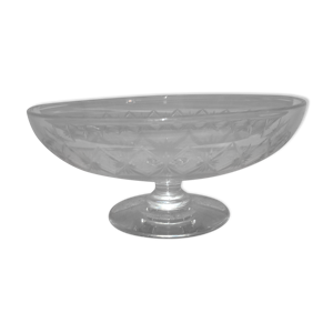 Compotier coupe sur piédouche